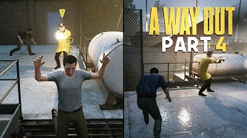 ULTIMATE STEALTH ATTACK - A Way Out - Part 4 (Prison Break Escape Game)