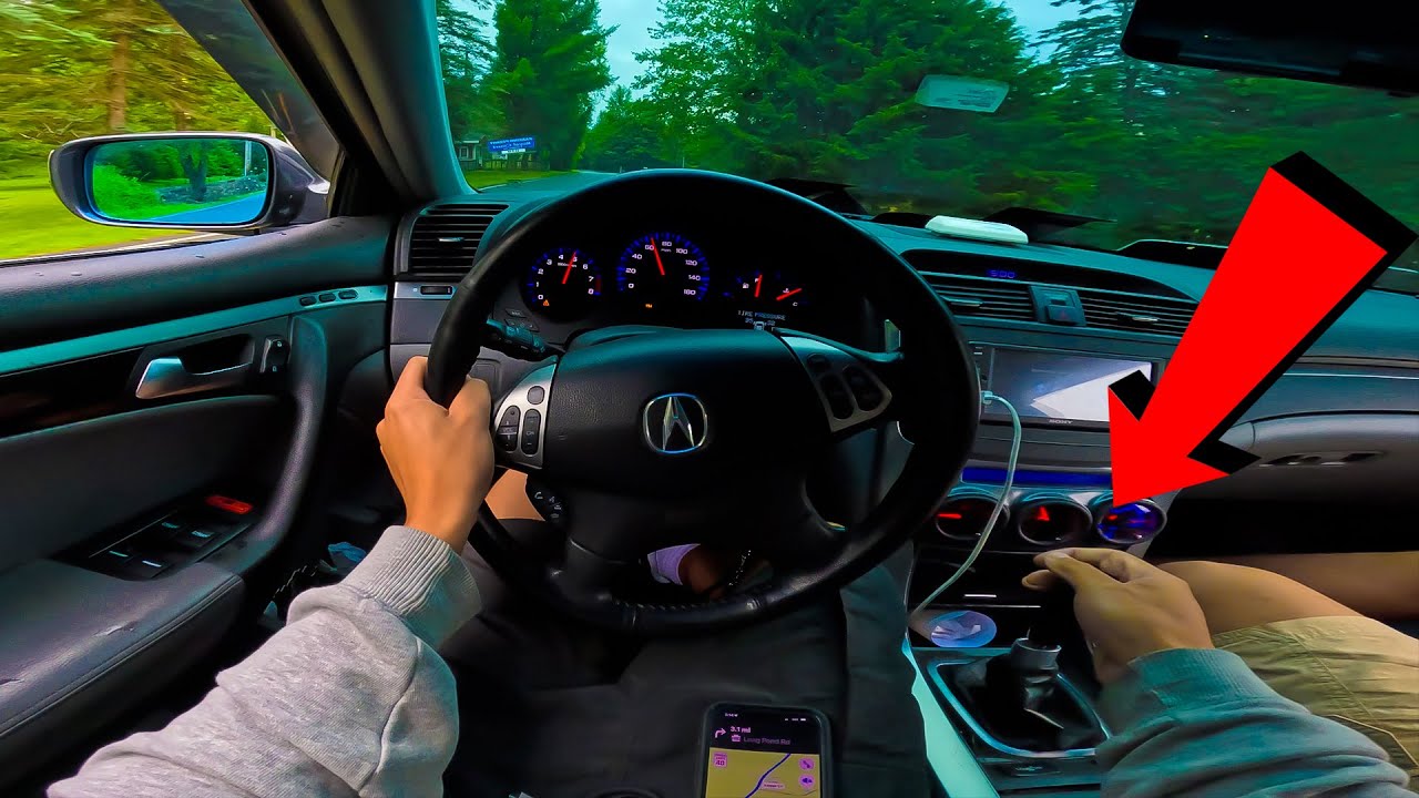 MOUNTAIN TOGUE POV DRIVE IN MY MANUAL ACURA TL *LOUD EXHAUST*