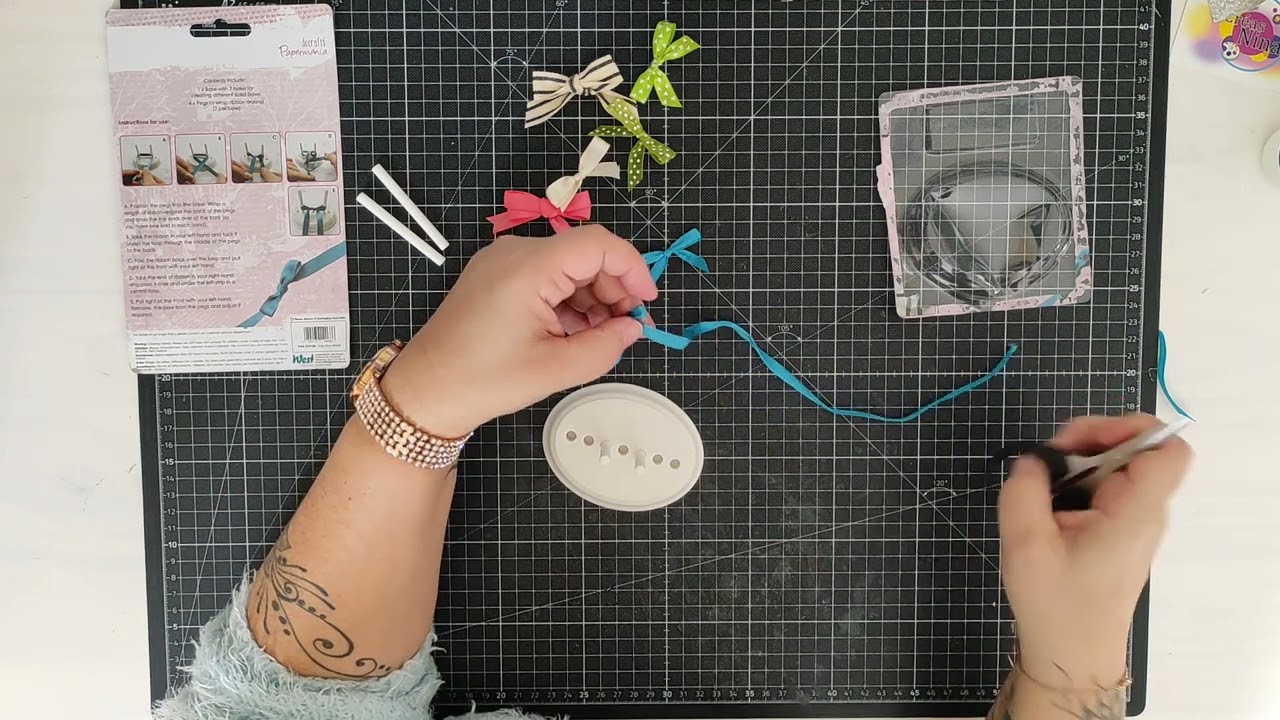 🌺 Comment faire de jolis Nœuds avec cet outil 🌺