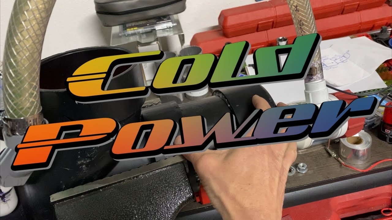 Homemade air to water intercooler ice box YouTube