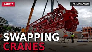 Swapping Cranes | Breaking Down the MLC 300 | Bulldog Crane and Rigging