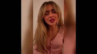 Sabrina Carpenter - Camera roll (cover by Kacey Mushraves) 🤗