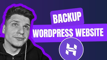 How Do I Backup A Wordpress Website On Hostinger