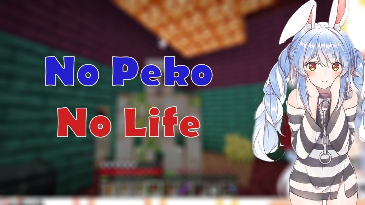 Pekora describe who is she in English and it become No Peko, No Life!!!