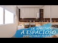 DORMITORIO PEQUEÑO ➡ De apretado a ESPACIOSO! | 49AArquitectos