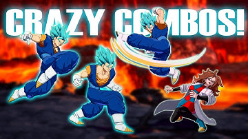 NEW! INSANE Vegito Combos you will NEVER! See - DBFZ Patch V1.41