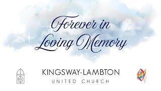 Kingsway-Lambton Live Funeral Ruth Louise Watson Henderson June 20 2026