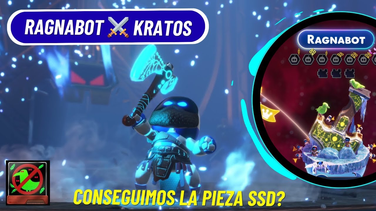 RAGNABOT ⚔️ | ASTRO BOT se convierte en KRATOS | Nivel God of War + SSD ...