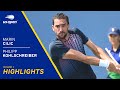 Marin Cilic vs Philipp Kohlschreiber Highlights | 2021 US Open Round 1