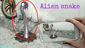 AR app | Alien Snake Augmented Reality Android App | AR Android app 2018