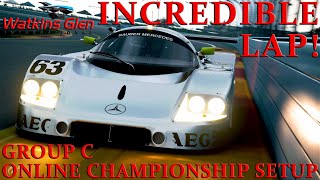Online Group C Championship with the fastest drivers on Earth! (I have the fastest lap so far)