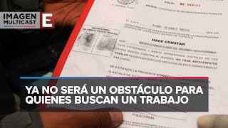 Adiós en México a la carta de antecedentes no penales