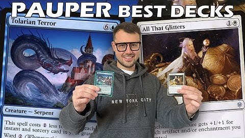 The two best decks in Pauper! | Jeskai Glitters vs UB Control | Magic: The Gathering