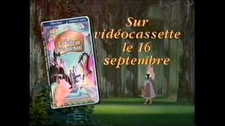 TV Spot - Sleeping Beauty 1997 VHS (French Canadian)