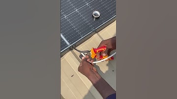 If You Don’t Have MC4 Connector, Do This! #solar #solarpanels #mc4 #renewableenergy #electrician