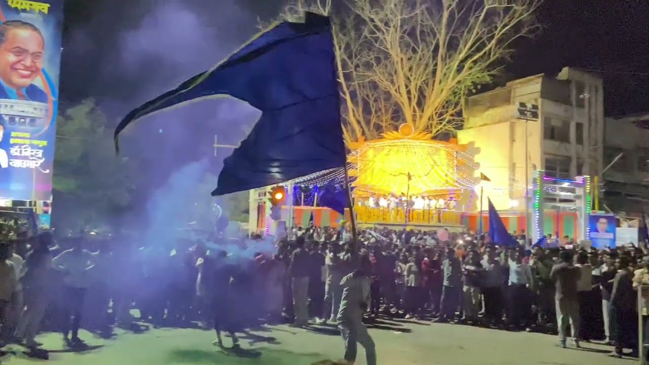 Yavatmal Bhim Jayanti 2023  || रात्री १२ वाजताचा जल्लोश । Yash Shambharkar