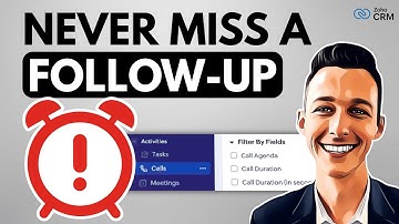Activity Tracking in Zoho CRM || Training and Tutorial
