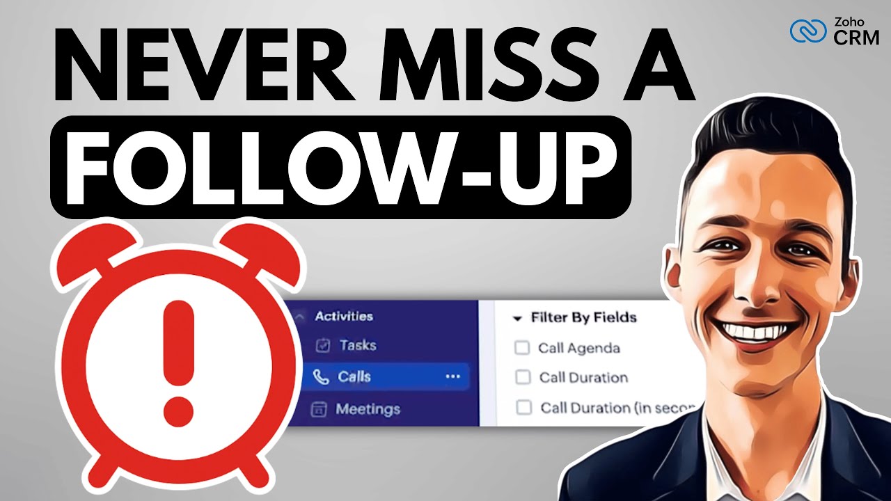 Отслеживание активности в Zoho CRM || Обучение и руководства
