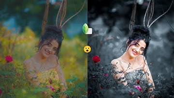 New Snapseed Dark Blue Effect Photo Editing Trick 🔥 | Snapseed Background Colour Change Trick