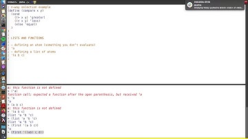 CSC323   Functional Programming   Scheme   Lists