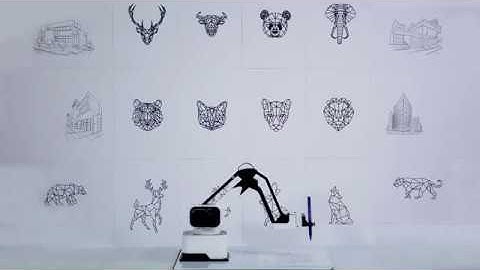 Rotrics Painting Line-sketch highlights