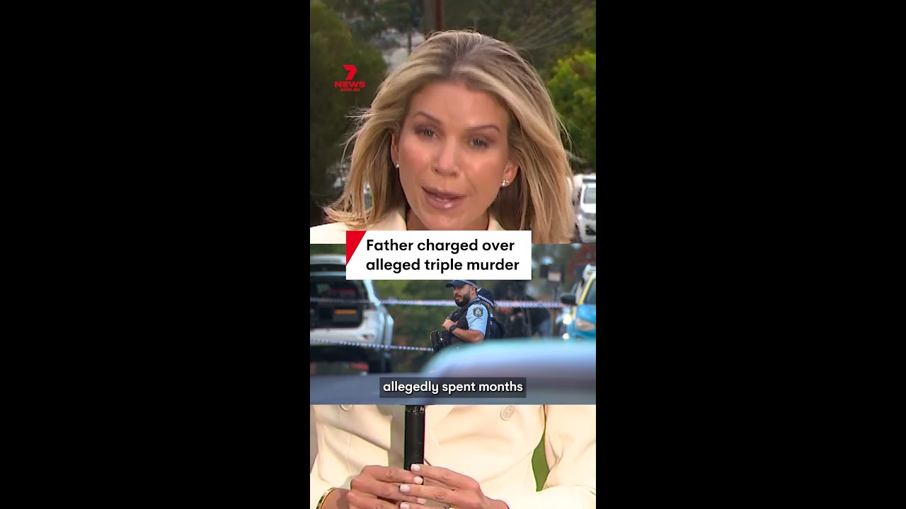 Father charged with murder of wife and two children in Campbelltown ...