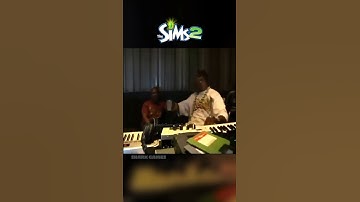 Busta Rhymes discovers the Sims 2 pause music #sims2 #thesims #gaming