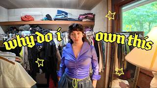 My most extreme closet cleanout EVER 🌀