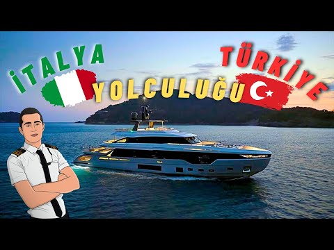 Seyir hazırlıkları İtalya'dan Türkiye'ye Motor Yat Yolculuğu