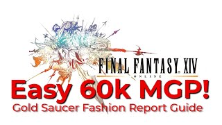 FFXIV Tutorials: Fashion Report