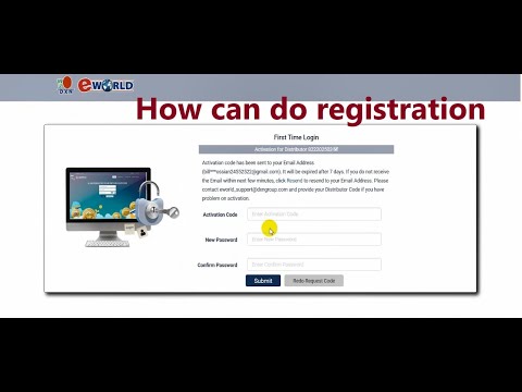 How to register in DXN Eworld | DXN eWorld First Time Login | DXN eWorld First Time Login