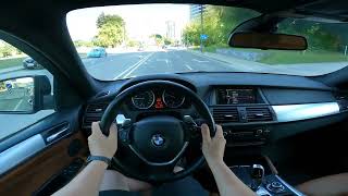 2010 BMW X6 40d (306 Hp) POV Test Drive | Drive Wave