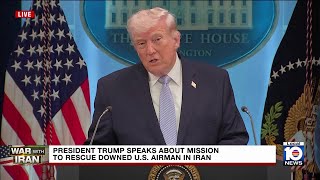 Famous Trump addresses rescue in Iran Profile