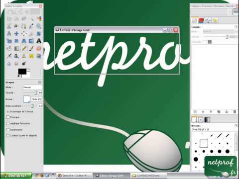Une userbar avec Gimp