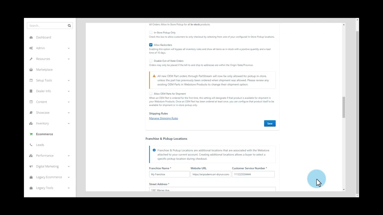 Outline Video New Navigation - Ecommerce