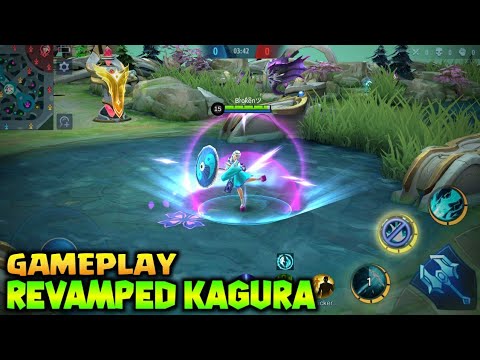 REVAMPED KAGURA| GAMEPLAY REVIEW IN MOBILE LEGENDS  @jcgaming1221