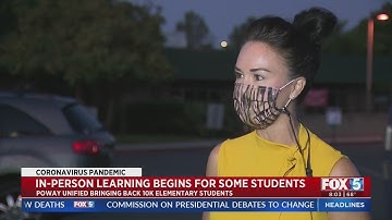 Poway Unified Brings Back Elementary Students