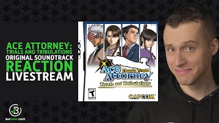 Ace Attorney: Trials and Tribulations Reaction LIVE | Music Teacher Reacts to Original Sound Track