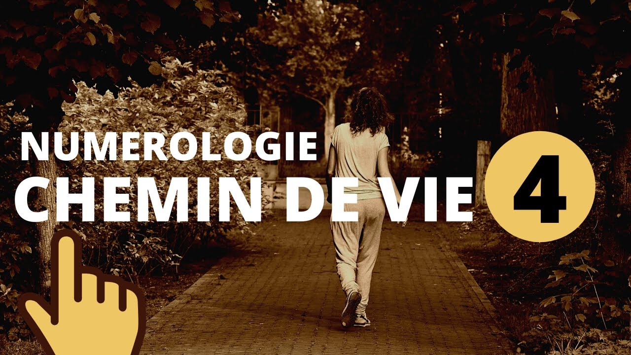 Numérologie chemin de vie 4 YouTube