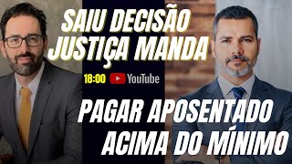 18:00 HORAS  Ao Vivo | Saiu Decisão - Justiça Manda Pagar Para Aposentados Acima do Mínimo.