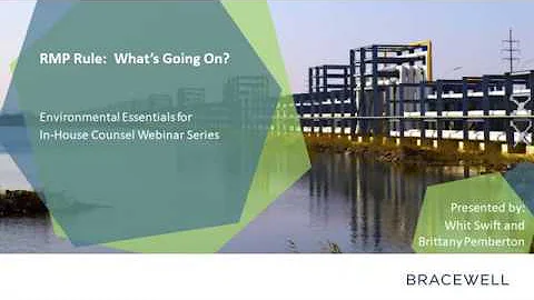 RMP Rule: What's Going On?