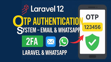 🔴🌟🌟🌟🌟Template Project Laravel 12 Dan SB Admin 2 On Off Fitur Kirim OTP Ke Email dan WhatsApp
