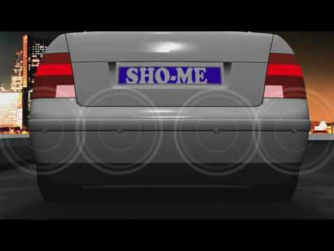 Парктроник SHO-ME. Принцип работы. Видео обзор