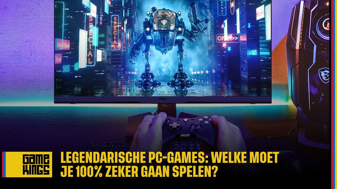 Wat zijn legendarische games die je 100% op de PC moet spelen