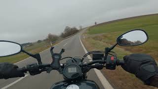 [4K] Countryside riding   Yamaha XV950 R  | 4K 60FPS POV | Binaural exhaust sound