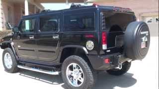 HD VIDEO 2006 HUMMER H2 BLACK NAVIGATION LOW MILES USED FOR SALE SEE WWW.SUNSETMILAN.COM