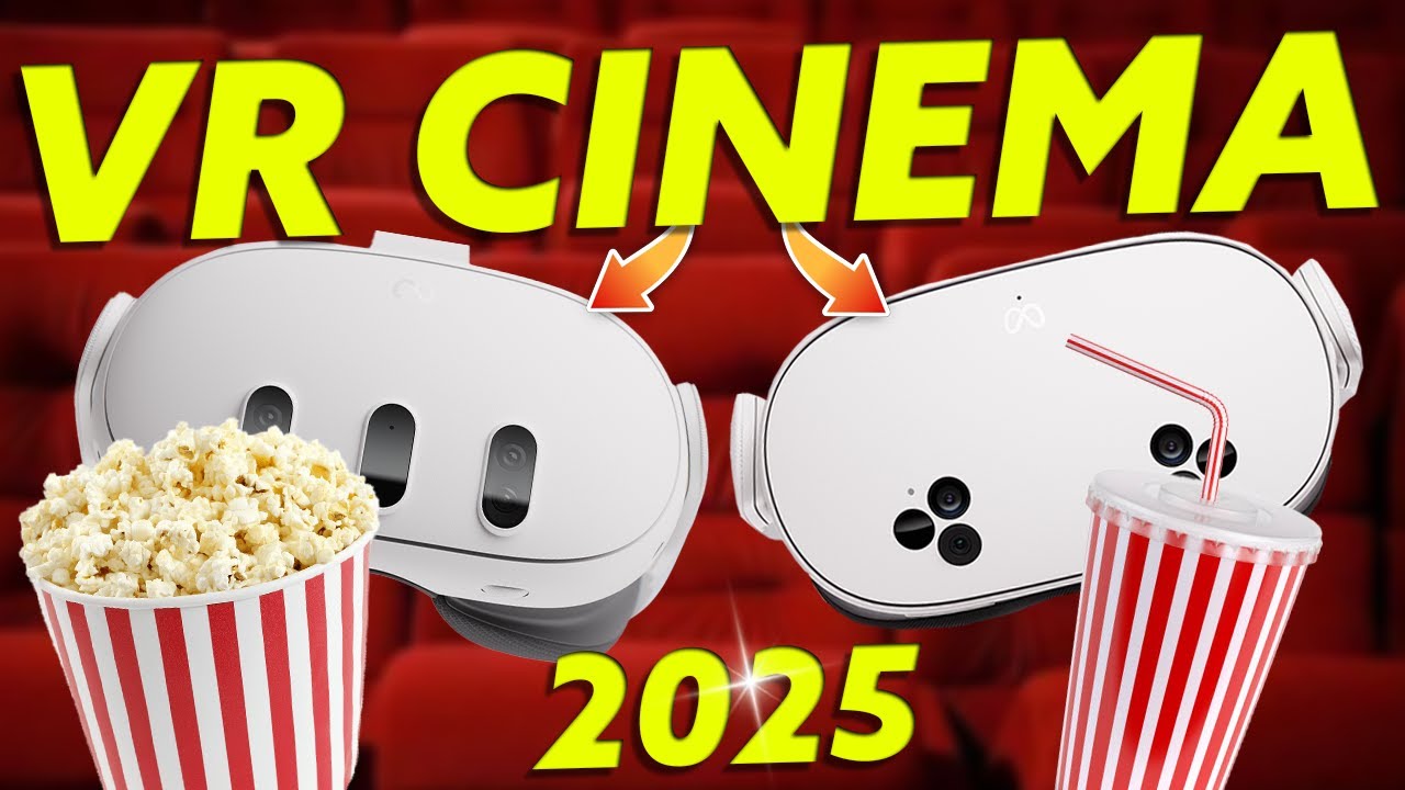 Смотреть фильмы на Quest 3 и Quest 3S — это просто безумие! Захватывающее VR-кино