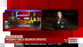 Authorities search missing child's home in Fayette County