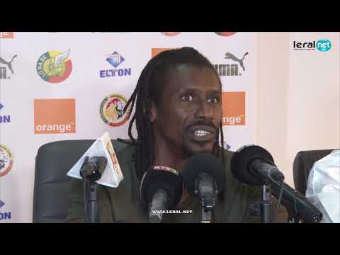 Aliou Cissé Répond à Diafra Et Kara Mbodj :" Il N'y A Pas De Matricule Et De Place Indiscutable"