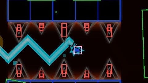 (Open verification) Enebus II by elqmovie223 (me) | With hitboxes | Geometry dash